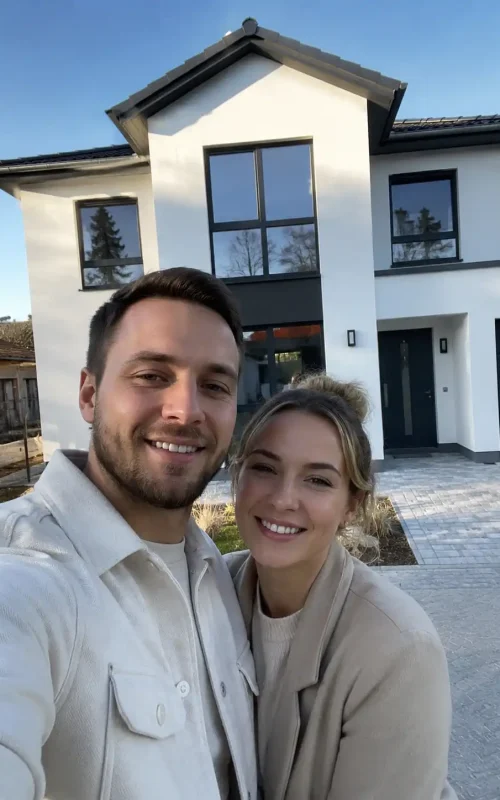 familie kommentare selfie neues haus gebaut